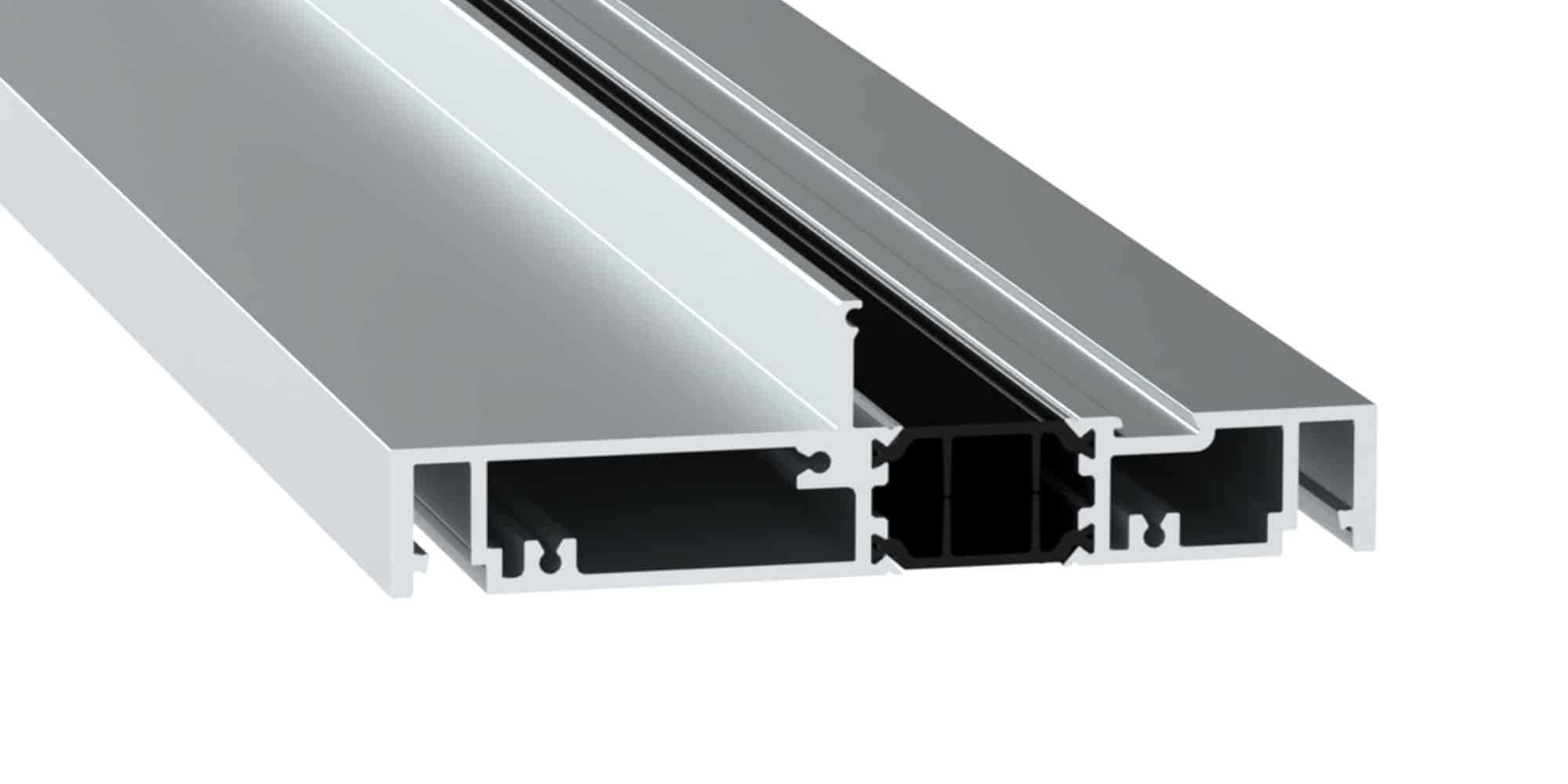 An image of a standard base sill for the 7630 Window Wall.