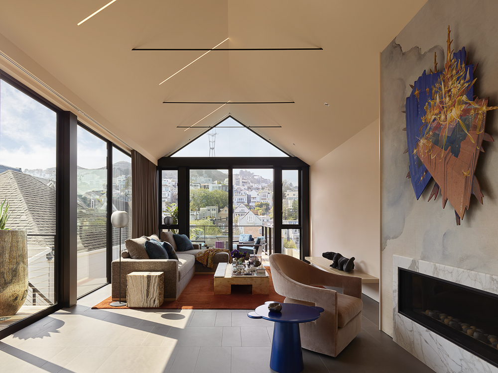 Light Filled San Francisco Living Room
